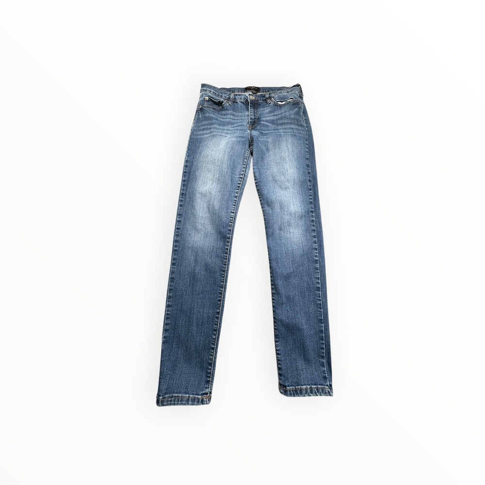 Banana Republic Jeans‎ Womens 28/6 Blue Skinny Fit Medium Wash Stretch Denim